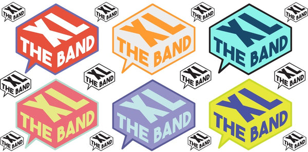 XL The Band sticker sheet